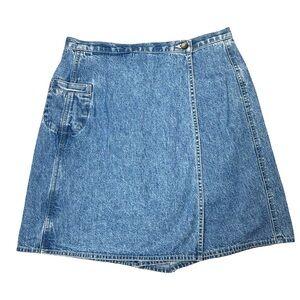 Liz Claiborne Lizwear Vintage Denim Skort